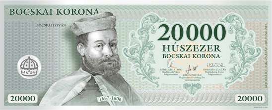 20000 bocskai korona bankjegy