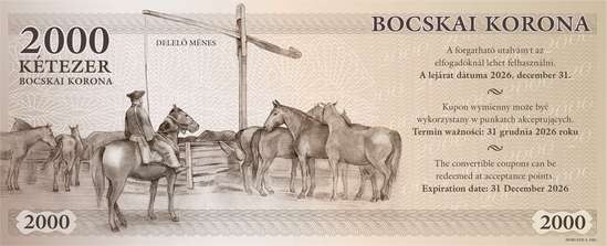 2000 bocskai korona bankjegy