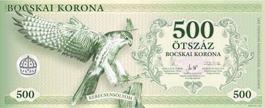 500 bocskai korona bankjegy